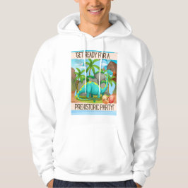DINOSAURUS CITAAT CARTOON HOODIE