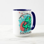 DINOSAURUS CITAAT ONTWERP MOK (Voorkant rechts)