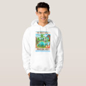 DINOSAURUS CITAT CARTOON HOODIE (Voorkant volledig)