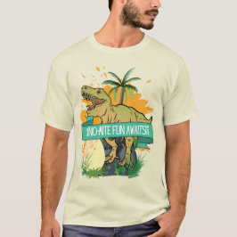 DINOSAURUS CITAT CARTOON T-SHIRT