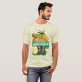 DINOSAURUS CITAT CARTOON T-SHIRT (Voorkant volledig)