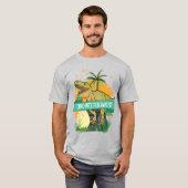 DINOSAURUS CITAT CARTOON T-SHIRT (Voorkant volledig)