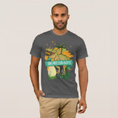 DINOSAURUS CITAT CARTOON T-SHIRT (Voorkant volledig)