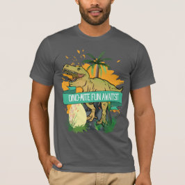 DINOSAURUS CITAT CARTOON T-SHIRT