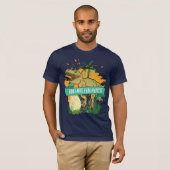 DINOSAURUS CITAT CARTOON T-SHIRT (Voorkant volledig)