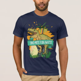 DINOSAURUS CITAT CARTOON T-SHIRT
