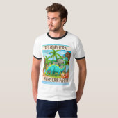 DINOSAURUS CITAT CARTOON T-SHIRT (Voorkant volledig)