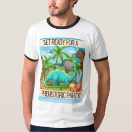 DINOSAURUS CITAT CARTOON T-SHIRT