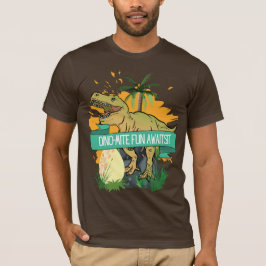 DINOSAURUS CITAT CARTOON T-SHIRT