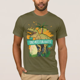 DINOSAURUS CITAT CARTOON T-SHIRT