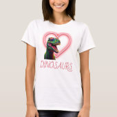 Dinosaurus Cool Love Dinosaurussen T-shirt (Voorkant)
