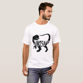 Dinosaurus cool T-shirt (Voorkant volledig)