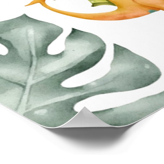 Dinosaurus Derde Verjaardag Drie-Rex Partij Poster (Hoek)