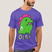 Dinosaurus Derp T-shirt (Voorkant)