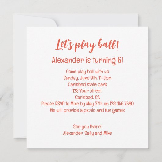 Dinosaurus die voetbal spelen, t-rex verjaardagsui kaart (Achterkant)