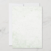 Dinosaurus Dino-Four 4e verjaardagsfeestje Kaart (Achterkant)