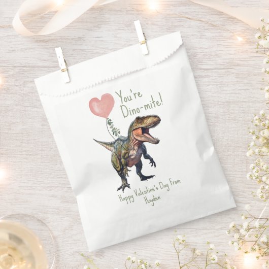 Dinosaurus Dino-mite Classroom Valentijn Foto Bedankzakje (Geknipt)