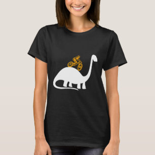 Dinosaurus Dino T-rex Mtb Fietsen Mountainbike Kle T-shirt