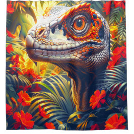 Dinosaurus Douchegordijn