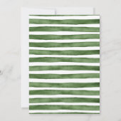 Dinosaurus Drie Rex 3e Verjaardagsfeest T-Rex Kaart (Achterkant)