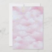 Dinosaurus Drie Rex Meisje Roze 3e Verjaardagsfees Kaart (Achterkant)