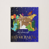 Dinosaurus Ed Mubarak Puzzelspel Legpuzzel (Verticaal)