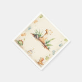 Dinosaurus Eerste Verjaardag Napkins One-a-Saurus Servet (Hoek)