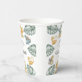 Dinosaurus Eerste Verjaardag Oneasaurus Party Papieren Bekers (Rechts)