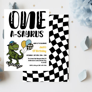 Dinosaurus eerste verjaardag, Skateboard Dinos 1e Kaart