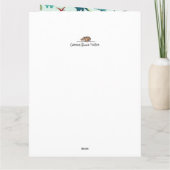 Dinosaurus eerste verjaardagskaart voor een jongen kaart (Achterkant)