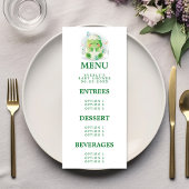 Dinosaurus Ei Baby Shower Menu