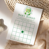 Dinosaurus Ei Watercolor Baby Bingo Uitnodiging