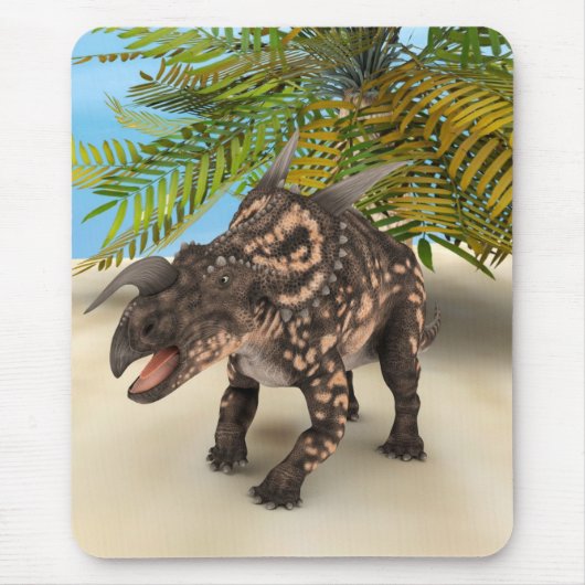 Dinosaurus Einiosaurus Muismat (Voorkant)