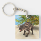 Dinosaurus Einiosaurus Sleutelhanger (Voorkant)
