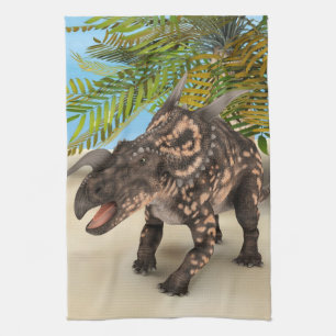 Dinosaurus Einiosaurus Theedoek