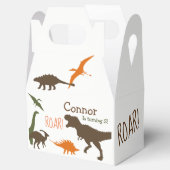 Dinosaurus Favor Box Bedankdoosjes (Geopend)