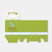 Dinosaurus Favor Box Bedankdoosjes (Uitgevouwen)