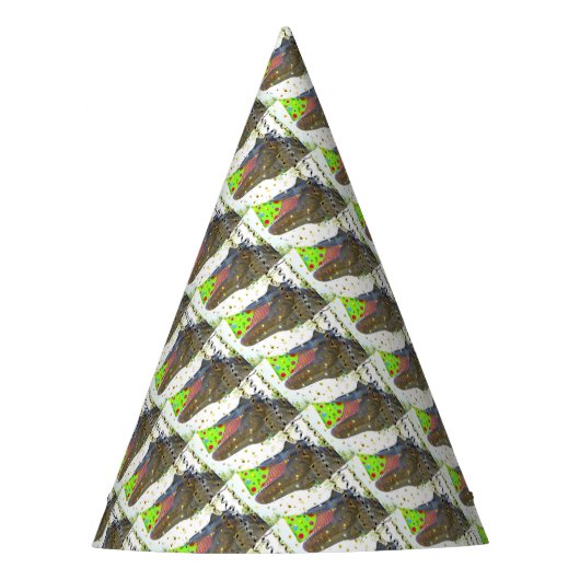 Dinosaurus feestbeest feesthoedjes (Voorkant)