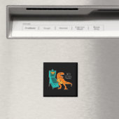 Dinosaurus Flipper Wizard Arcade Machine Speler Af Magneet (Insitu (Vaatwasser))
