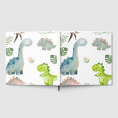 Dinosaurus gastenboek verjaardag (Volledig)