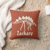 Dinosaurus gepersonaliseerd Sierkussen (Deken)