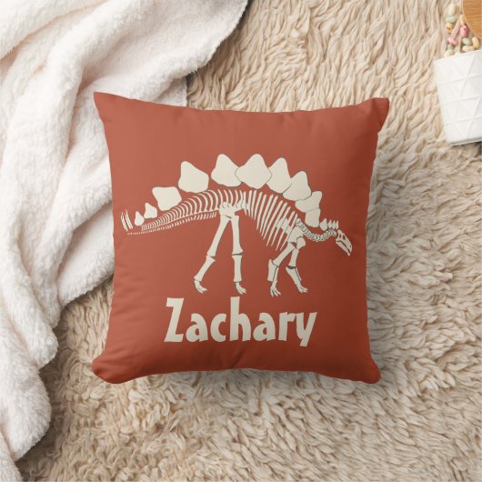 Dinosaurus gepersonaliseerd Sierkussen (Deken)