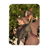 Dinosaurus gigantoraptor magneet (Verticaal)