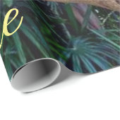 Dinosaurus glanzend inpakpapier voor kinderen (Rol Hoek)