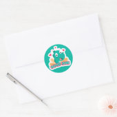 Dinosaurus Goed Werk Sticker (Envelop)