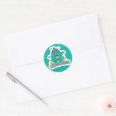 Dinosaurus Goed Werk Sticker (Envelop)