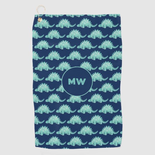 Dinosaurus golfhanddoek (Voorkant)