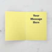 Dinosaurus Groet Kaart (Binnen)