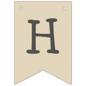 Dinosaurus Happy Birthday Trex Bunting Flags Vlaggetjes (Tweede vlag)