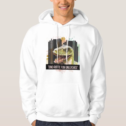 dinosaurus hoodie (Voorkant)
